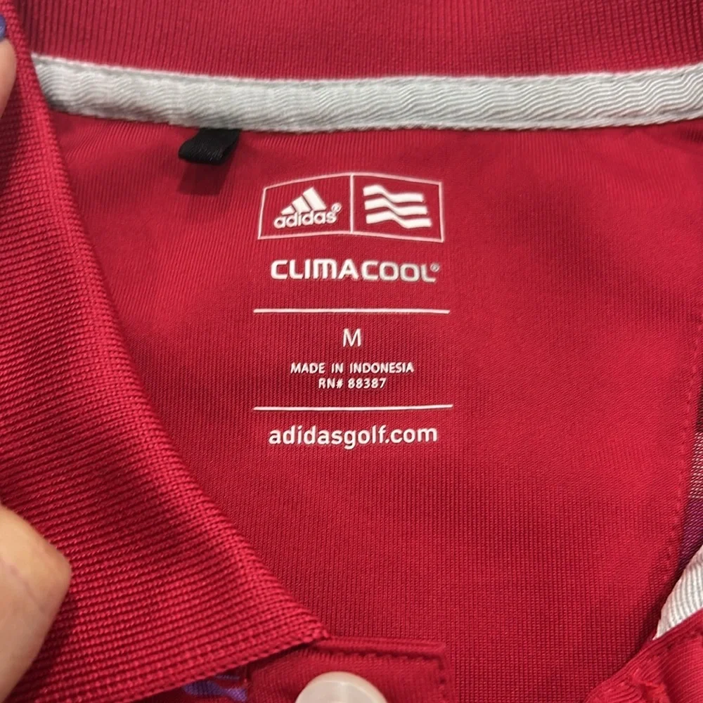 adidas men’s red